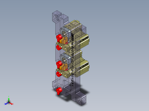旭创0785-小件CNC工装夹具三维模型CNC2-201231正等轴测缩略图