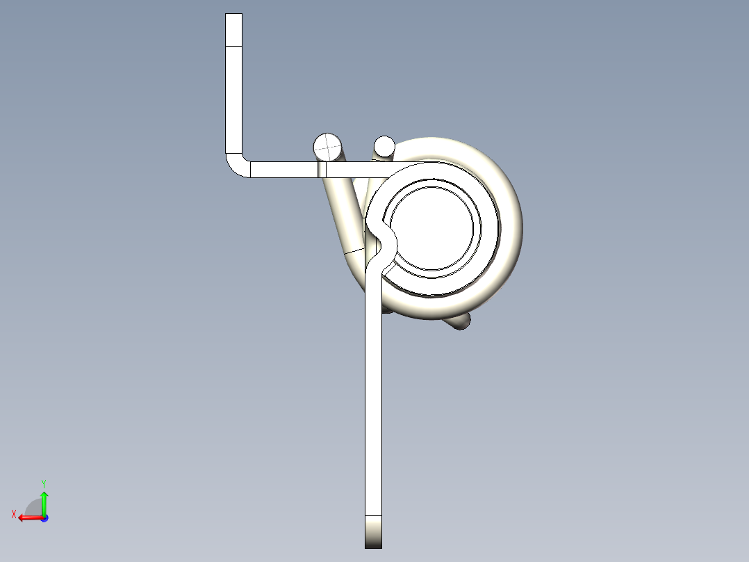 铰链、(6)后视图