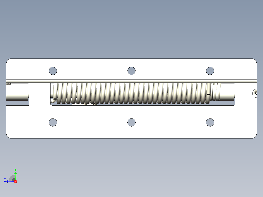 铰链、(6)右视图
