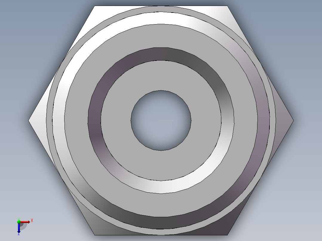 英制管螺纹ED密封、1DB-18-04WD俯视图