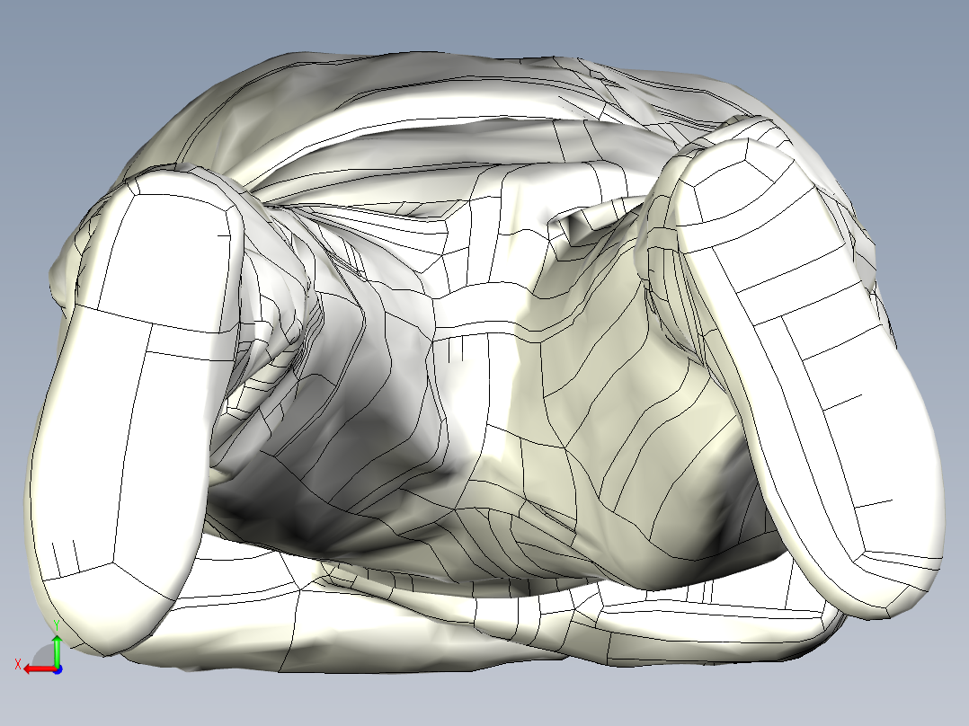 人体模型(123)后视图