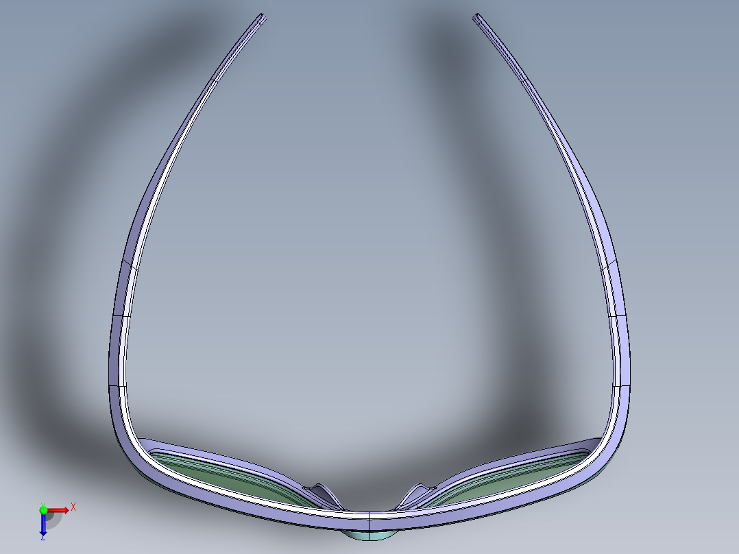 眼镜、墨镜(50)俯视图