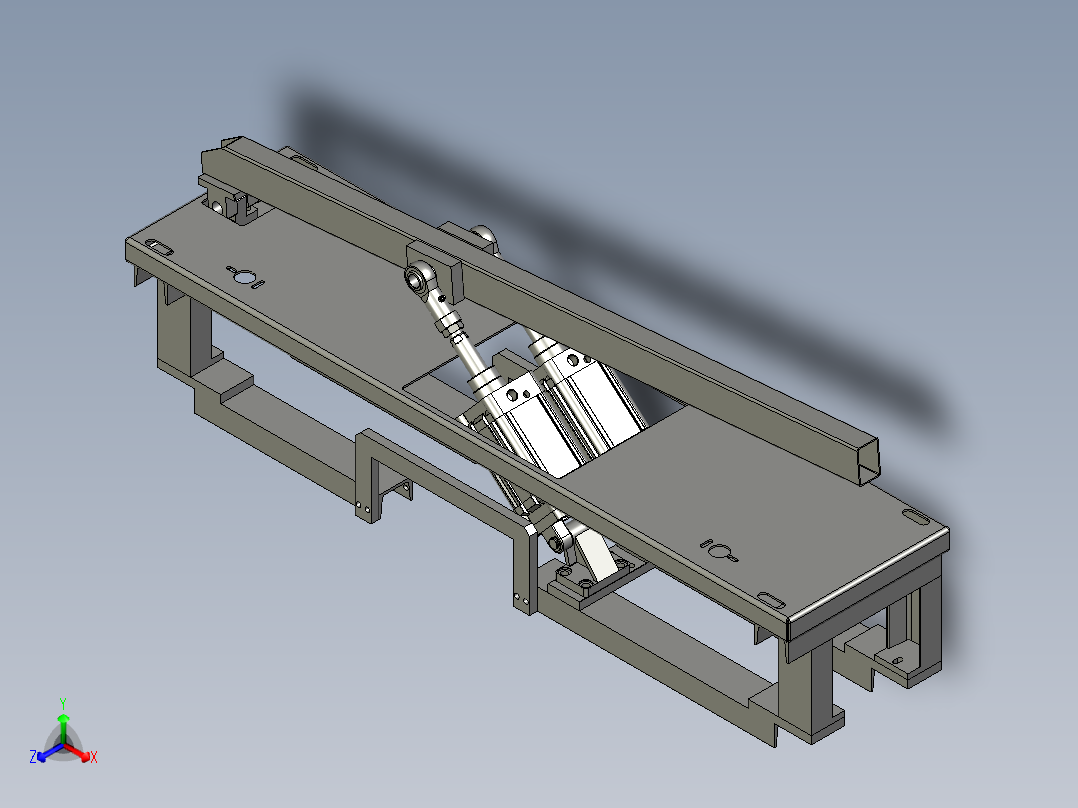 SE80x50气缸顶升组件1V2