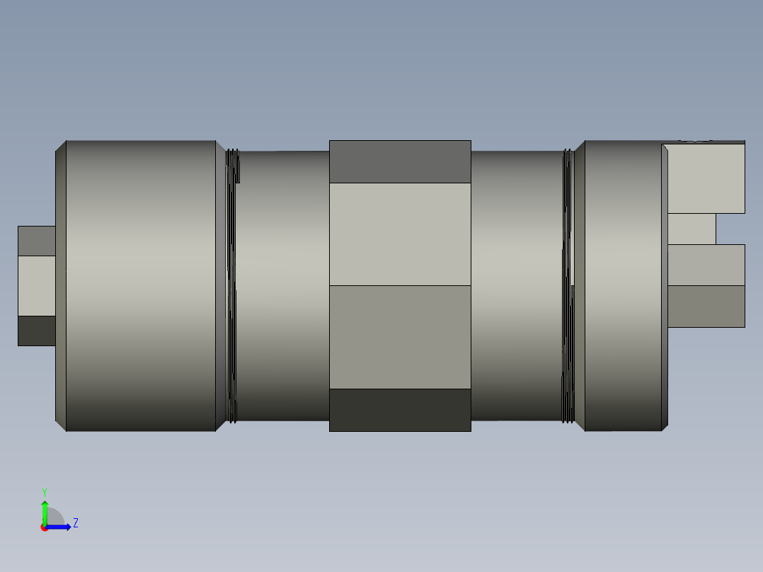 127A(模型示意)CCC左视图