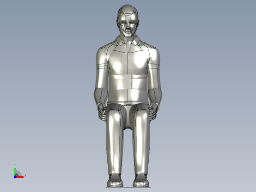 人体-坐姿1前视缩略图