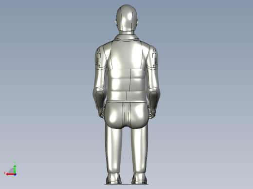 人体-坐姿1后视缩略图