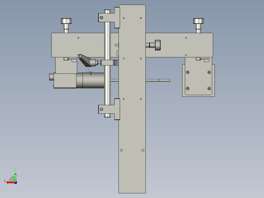 LXYC-BOSS0200端面拍照机构A面后视图
