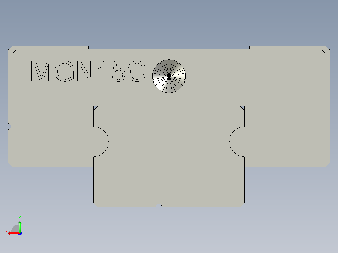 MGN15C2R180(端距5mm)-1后视图
