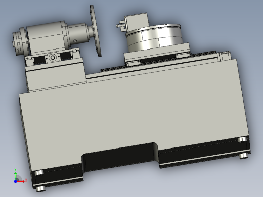 五轴结构的车铣机床前视缩略图