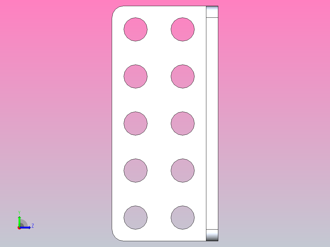 MG 955伺服电机左视图