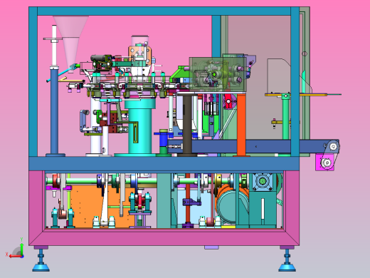 ZY21672 全自动给袋式包装机后视缩略图