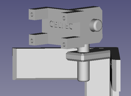 raspberry pi摄像头模块转角壁挂支架