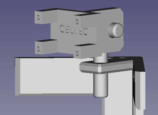 raspberry pi摄像头模块转角壁挂支架缩略图