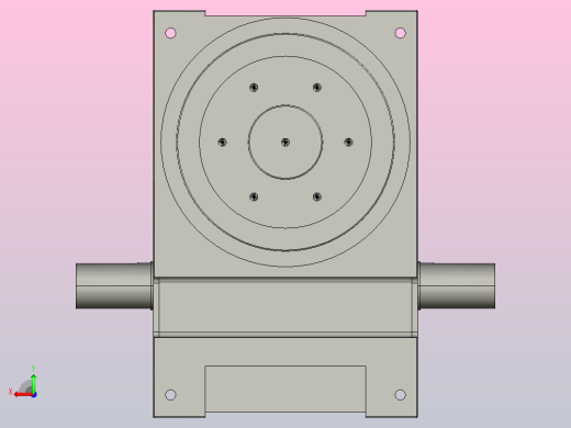 250DF法兰系列凸轮分割器[250DF]后视缩略图