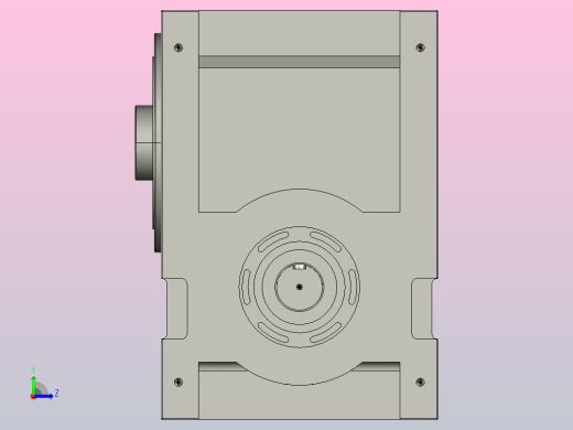 250DF法兰系列凸轮分割器[250DF]左视缩略图
