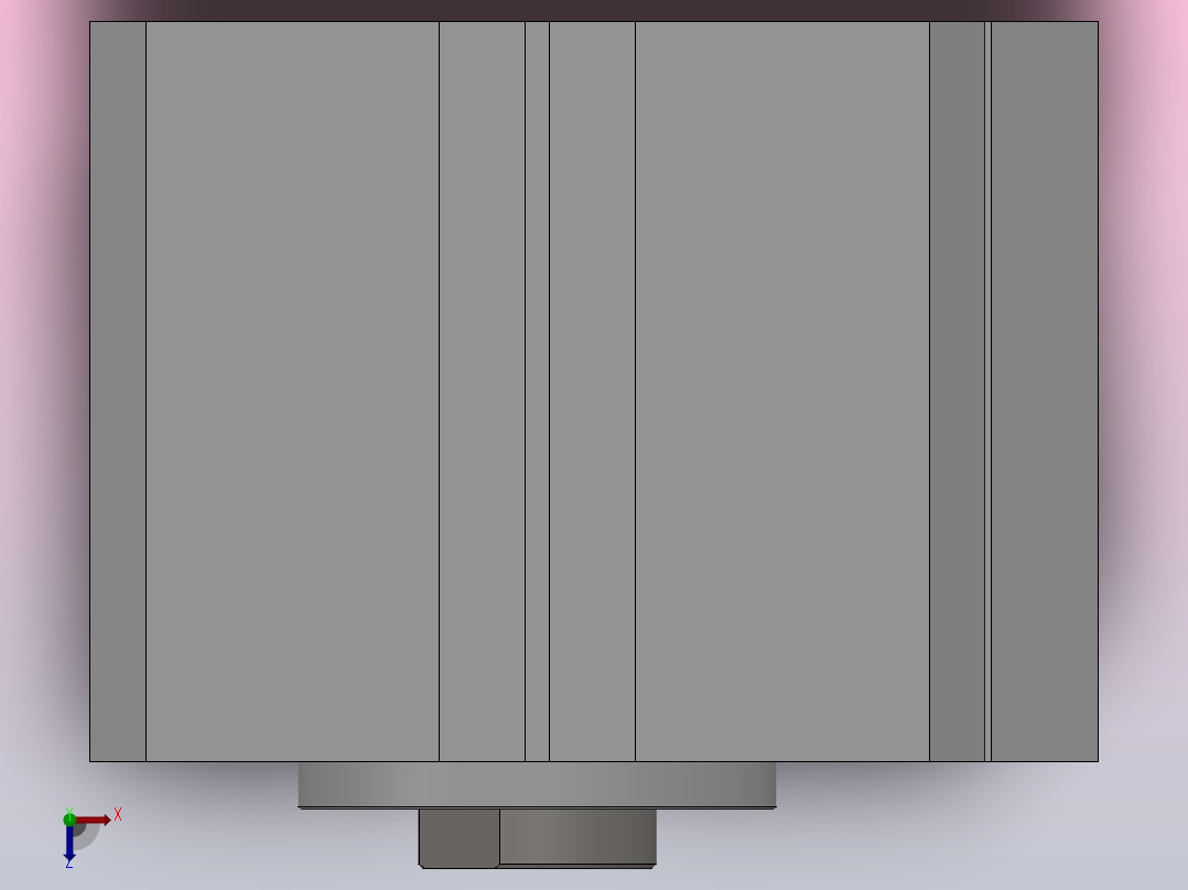 SDA超薄气缸系列SDA 63×30俯视图