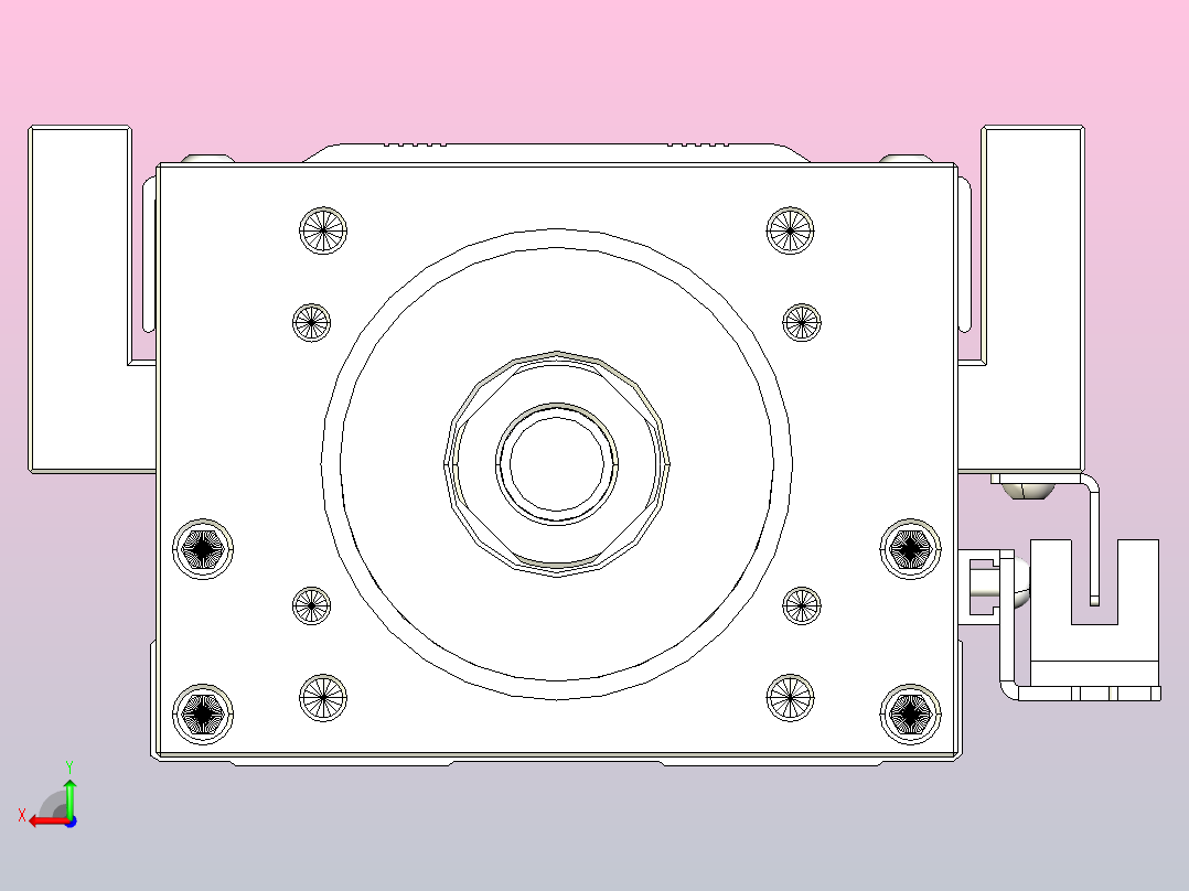 钢基模组TPA-KNR-8610C-440A1-M-F0S2后视图