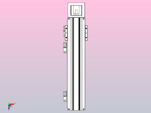 钢基模组TPA-KNR-8610C-440A1-M-F0S2俯视缩略图