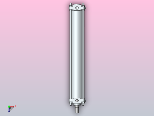 气缸CA2B100-600俯视缩略图