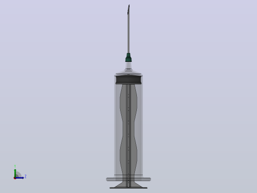 注射器模型左视缩略图