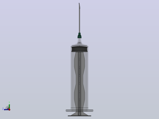 注射器模型右视缩略图