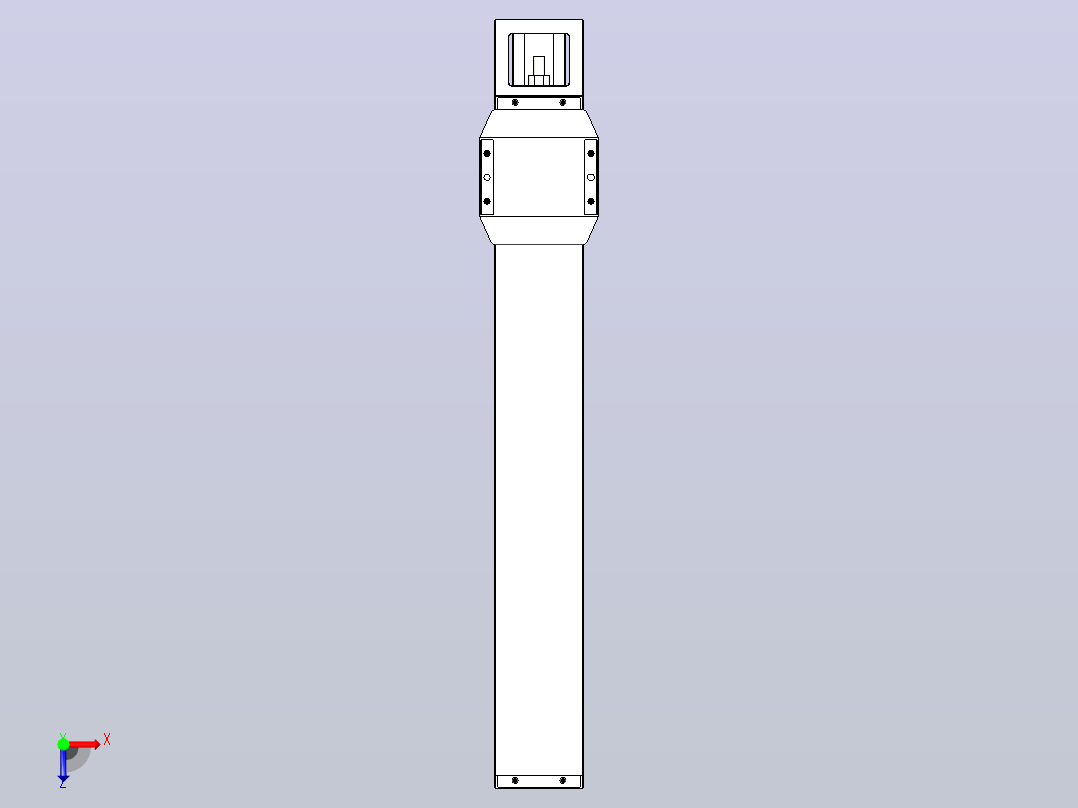 钢基模组TPA-KCR-8610C-640A1-M-F0俯视图