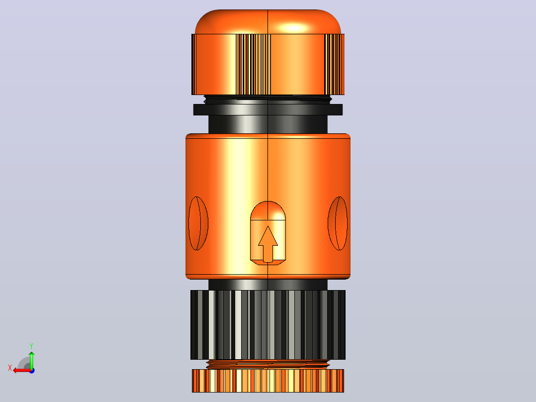 快速连接器20mmBSP后视图
