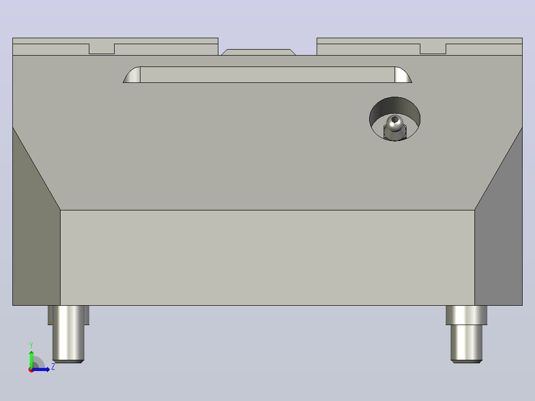气动夹紧系统SCHUNK-0405310 KSP-F plus 160, 0左视图
