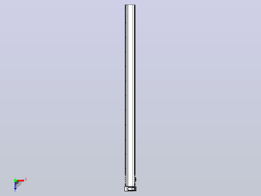 皮带直线轴半封闭可选导轨TPA-HNB-140D-120-L2250-LU-C-P40-N3俯视缩略图