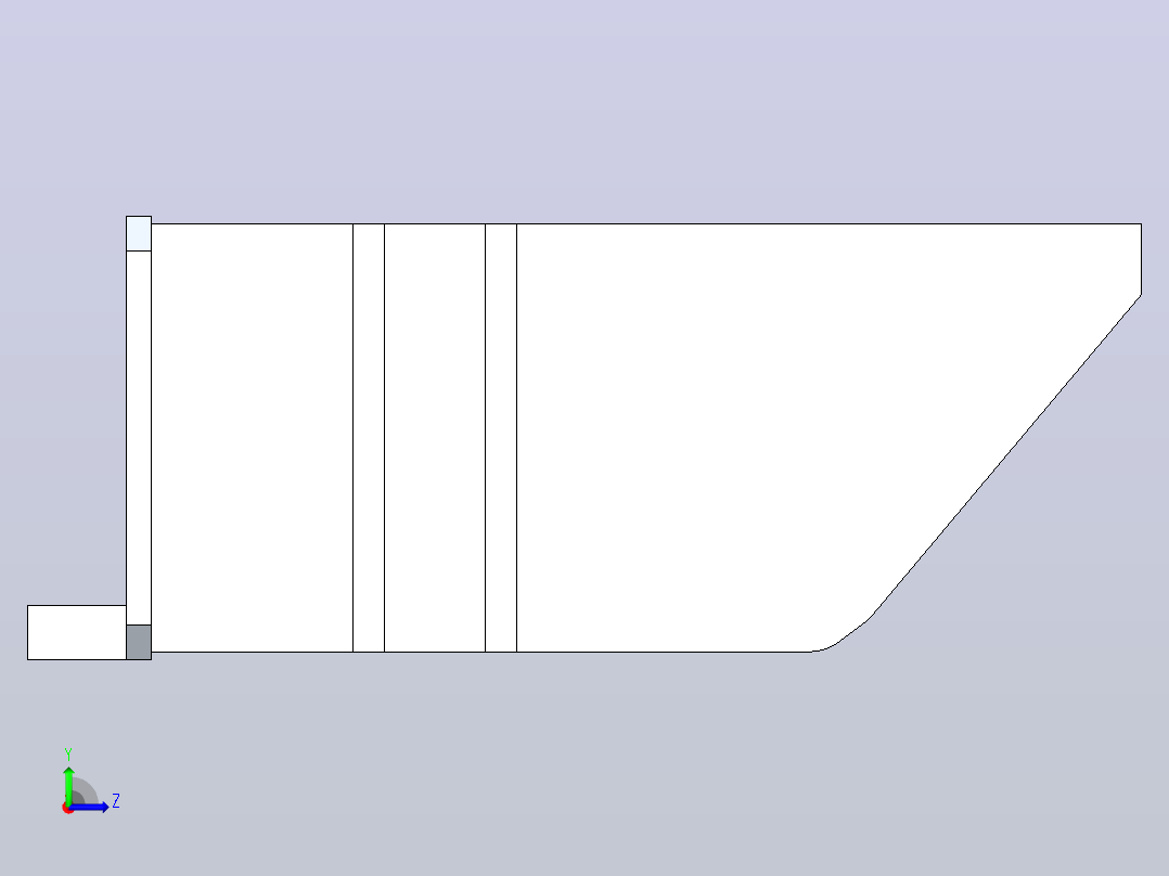 MFS 110 光学指纹扫描仪 PN FPSPL1201XX左视图