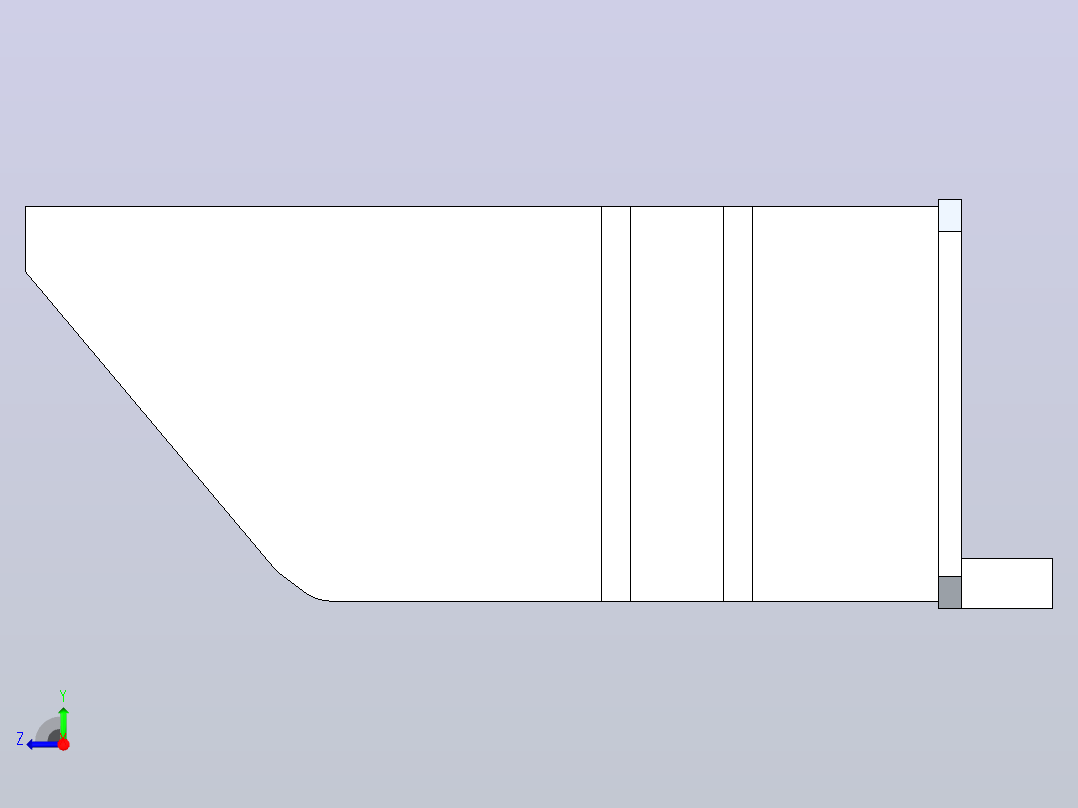 MFS 110 光学指纹扫描仪 PN FPSPL1201XX右视图