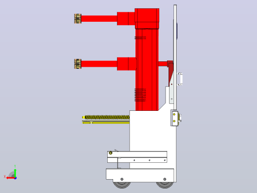 35kV常规断路器手车(ZN85型号)后视缩略图