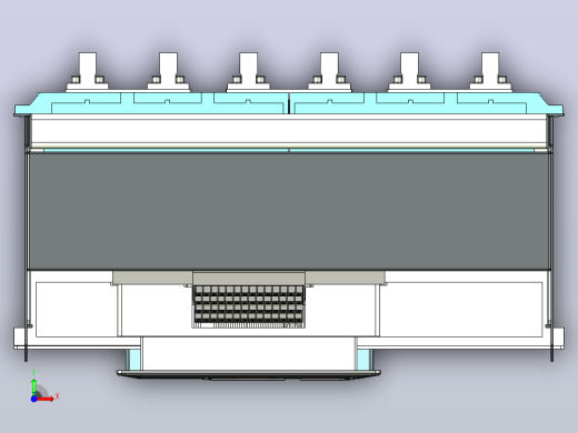 NA8-7500 4000A-5000A 3P 抽屉式 垂直接线+门框202409前视缩略图