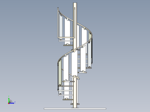 Escalera-楼梯左视缩略图