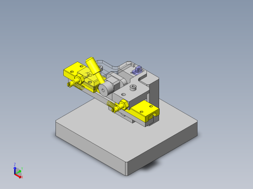 微小零件的夹紧夹具
