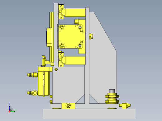 2中工件电气特性检测机构后视缩略图