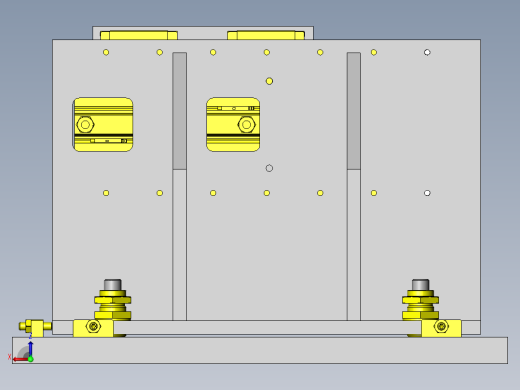 2中工件电气特性检测机构左视缩略图