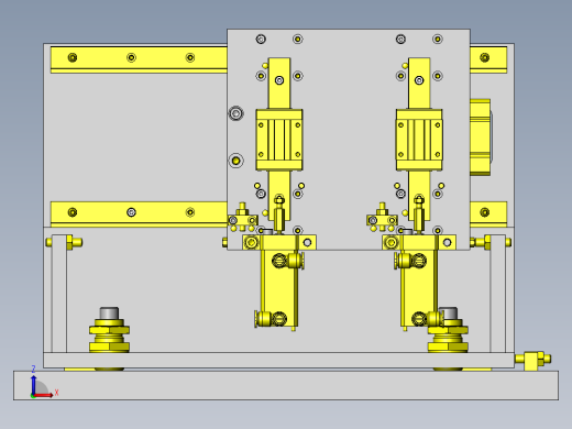 2中工件电气特性检测机构右视缩略图