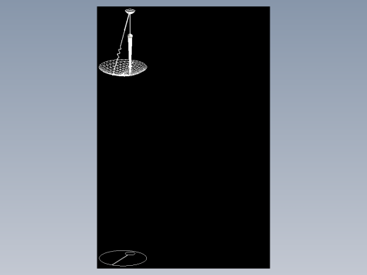 室内家具和灯具等的模型十五-J-L80