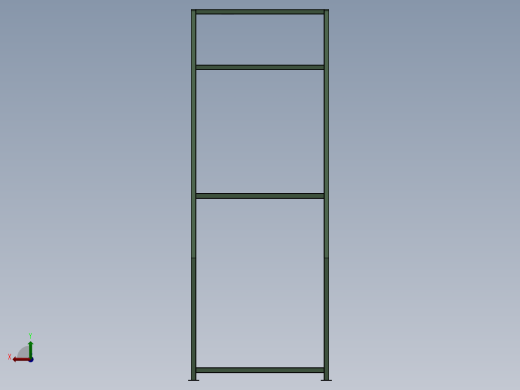 楼梯框架设计后视缩略图