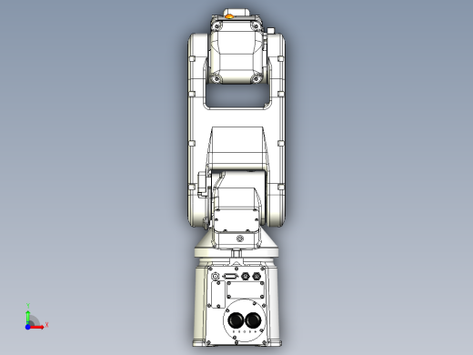 M78-小六轴机器人机械手 机械设计参考资料 3D模型三维模型前视缩略图