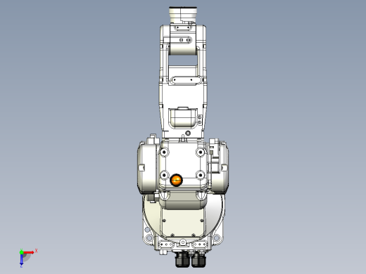 M78-小六轴机器人机械手 机械设计参考资料 3D模型三维模型俯视缩略图