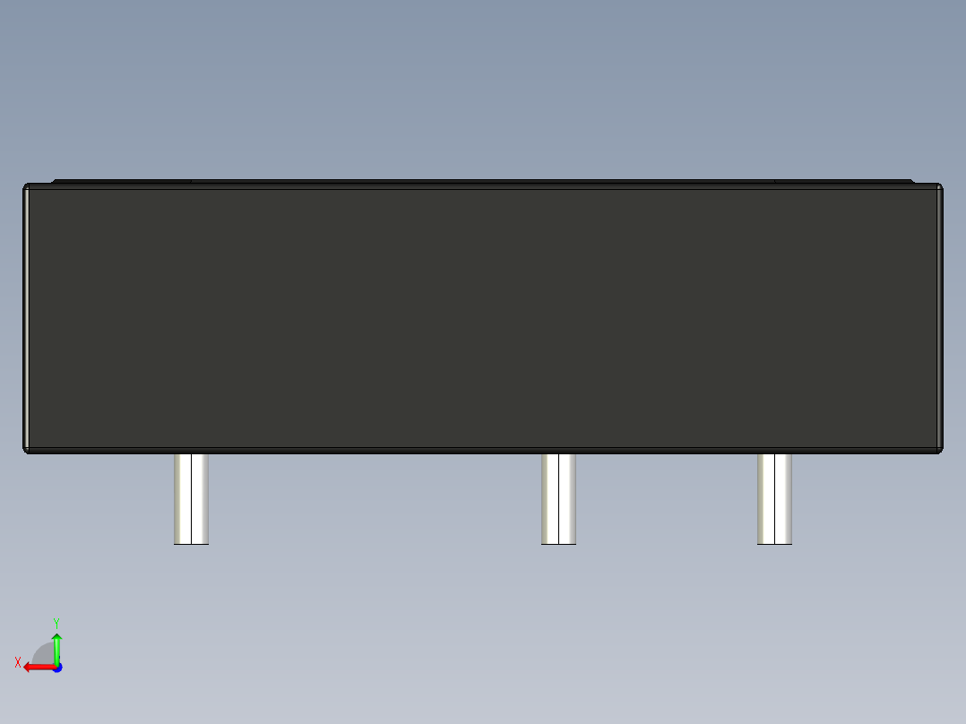 桥式整流器-GBPC-W_Nonmal_Size_Low_profile后视图