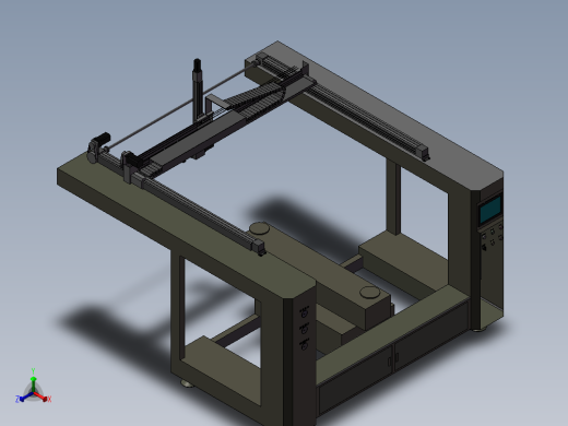 5轴机床设计模型