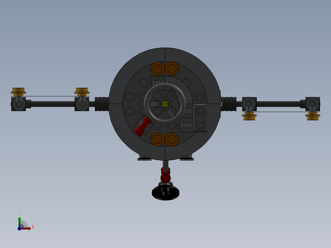 发现号航天飞机立体