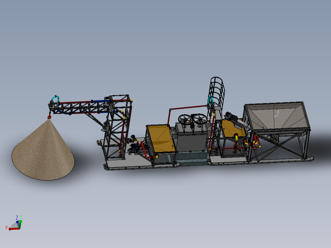 10 TPH研磨机设备