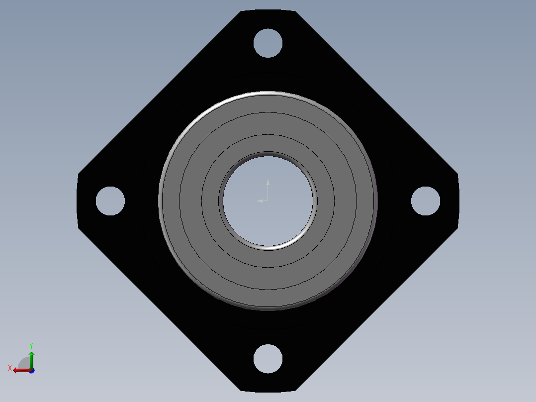 丝杆支撑侧LEB11-20后视图