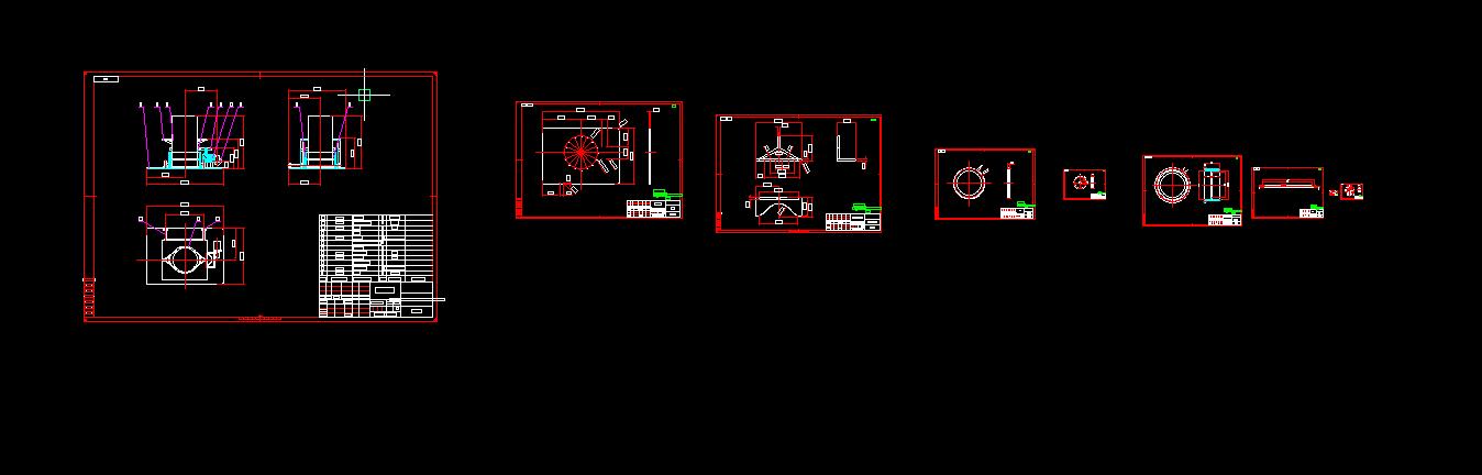 Q190-大型圆柱型容器的旋转支撑装置结构设计【三维SolidWorks】