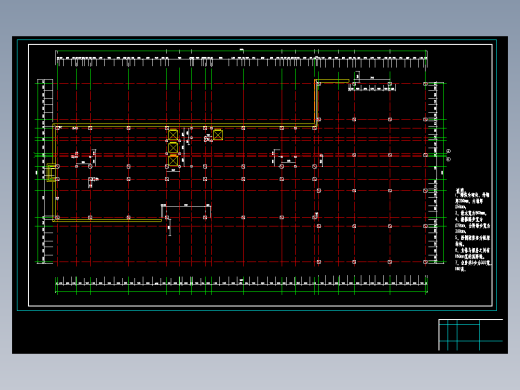 12880平米，10层框架办公楼毕业设计（含计算书，部分建筑、结构图）