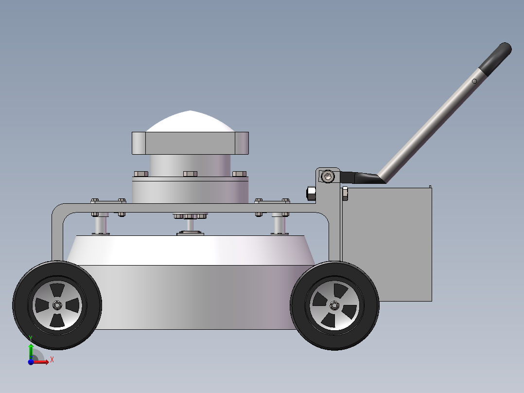 手推式草坪修剪机设计三维模型+90+24.4.24+003前视图